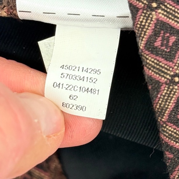 Beautiful Chicos Pants Size 1 R Brown‎ Geometric Print Straight Leg Stretch - Picture 4 of 11